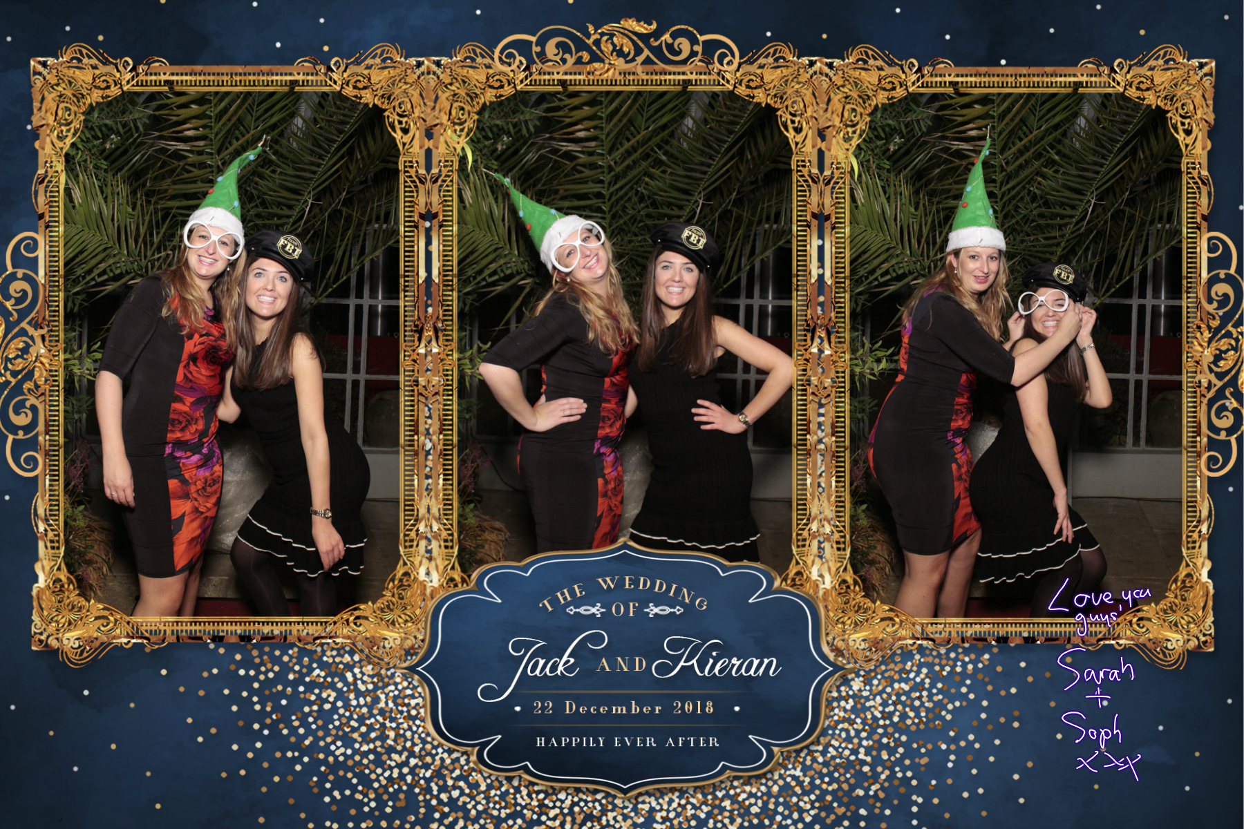 Jack and Kieran's Wedding | View more photos from the event at gallery.myphotoboothexperience.co.uk/u/MyPhotoBoothExperienceLtd/Jack-and-Kierans-Wedding